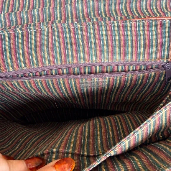 Elegant Brown Leather and Suede Women's Bag - Picture 5 of 11